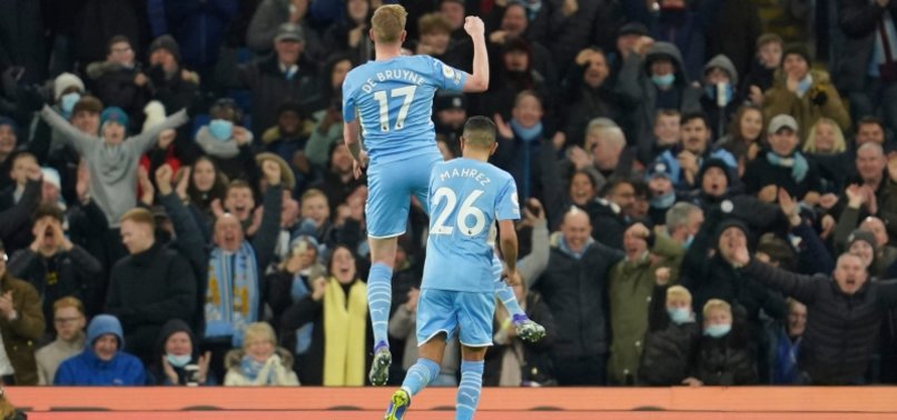 DE BRUYNE LEADS ROUT AS MANCHESTER CITY DAZZLE IN 7-0 OVER LEEDS