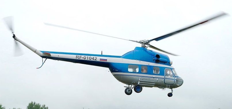 1 KILLED, 4 HURT IN RUSSIA HELICOPTER CRASH