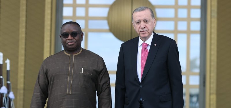 Turkish, Sierra Leonean presidents meet in Ankara for talks