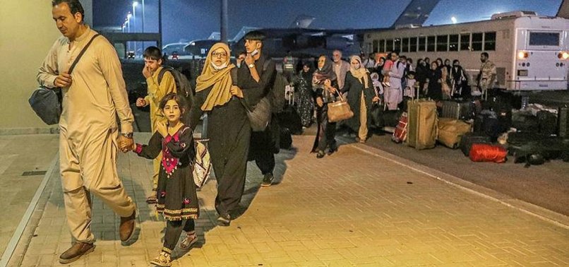 AFGHANS SPEAK OF DESPAIR, UNCERTAINTY AFTER EVACUATION TO QATAR