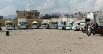 Turkish charity sends aid convoy to Idlib, Syria