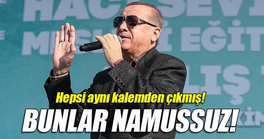 Cumhurbaşkanı Erdoğan: Dilekçeler sanki aynı kalemden çıkmış