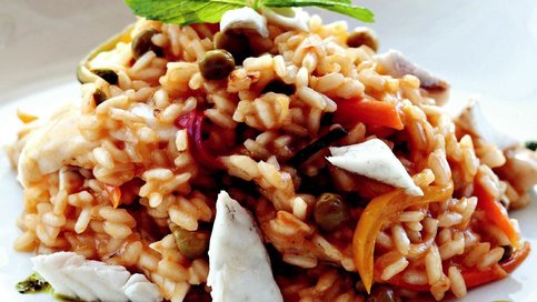 Levrek Risotto