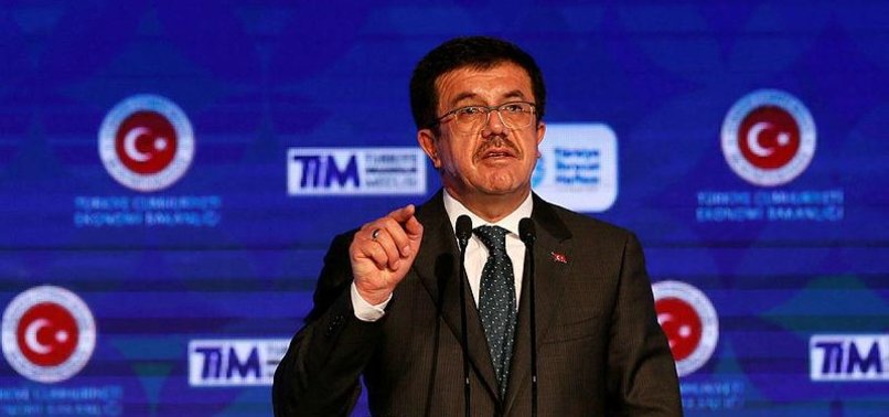 TURKEY TO EXCEED 2017 EXPORT TARGET: ECONOMY MINISTER