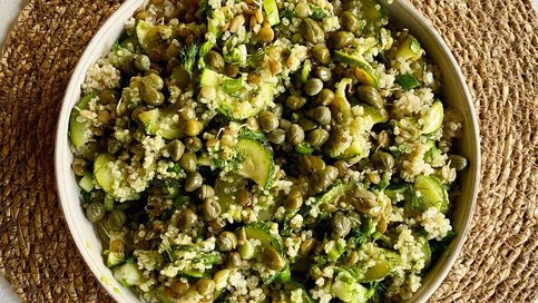 Kinoalı Kabak Salatası