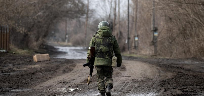 RUSSIA SAYS IT HAS TAKEN OVER VILLAGE IN UKRAINES DONETSK REGION