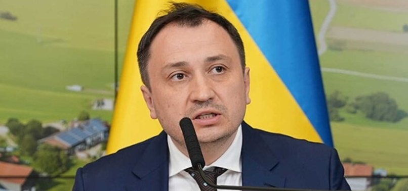 UKRAINE AGRICULTURE MINISTER SUSPECTED OF CORRUPTION OFFERS RESIGNATION