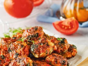 Fesleğenli Domates Köftesi