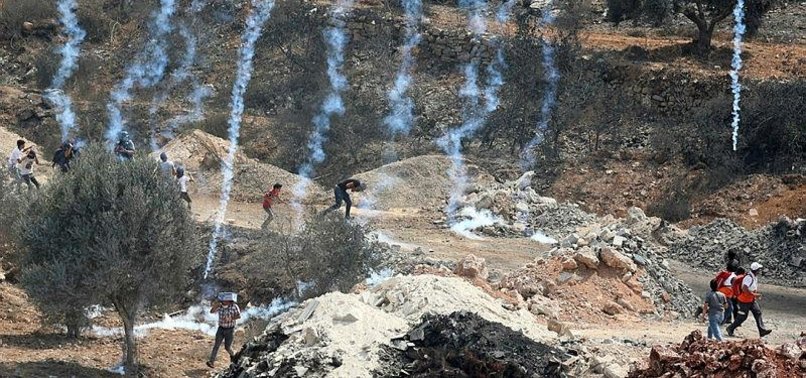 15 PALESTINIAN PROTESTERS LEFT INJURED BY ISRAELI FIRE IN OCCUPIED WEST BANK