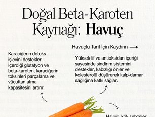Doğal Beta-Karoten Kaynağı: Havuç