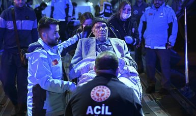 61 more patients from Gaza brought to Türkiye for treatment