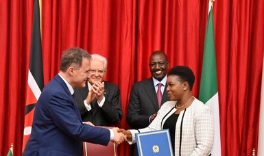 Italian president lauds Kenya's democracy, economic development