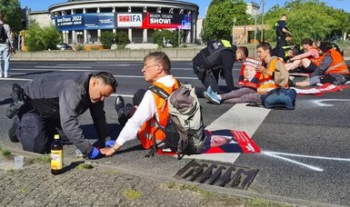 German climate activists receive fines for traffic disruption