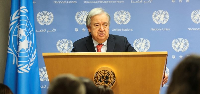 UN LAUNCHES $1.2B APPEAL AS GUTERRES DECRIES CLEAR VIOLATIONS OF INTL LAW IN GAZA