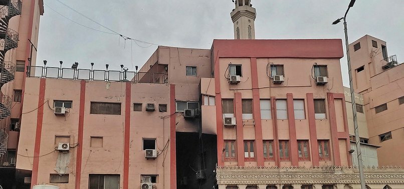THREE KILLED IN HOSPITAL FIRE IN CAIRO