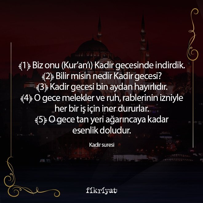 KADİR GECESİ NEDİR?