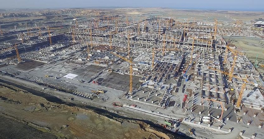 ’3. Havalimanı projesinde tüm işler planlandığı şekilde’