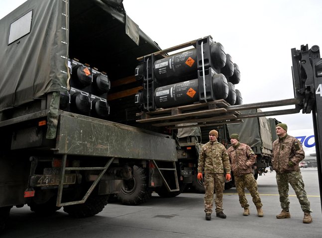 EU countries ship many weapons, ammunition to Ukraine in a year