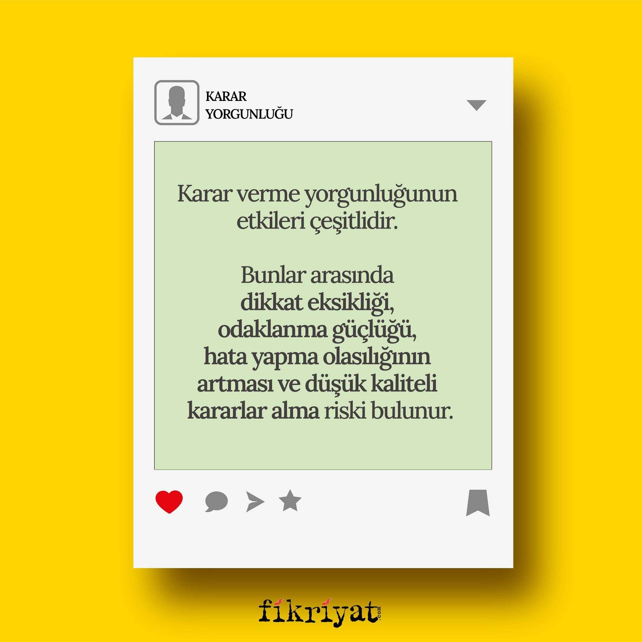 Karar verme yorgunluğu nasıl ortaya çıkar?