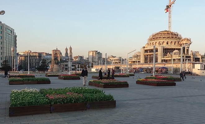 Taksim’in yeni süsü: Taksim Camii