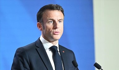 French president calls for humanitarian cease-fire amid Israel-Hamas war