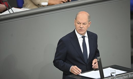 Scholz: Ukraine may use Western weapons against Russian strikes