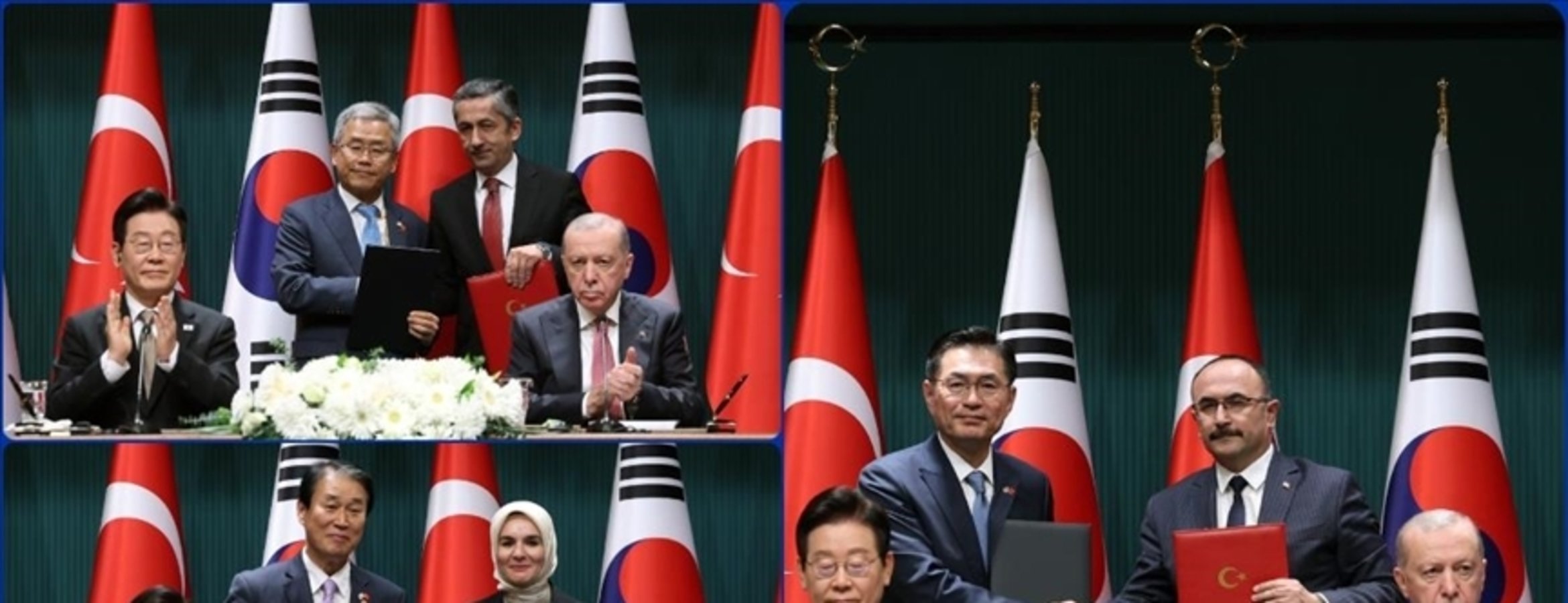 Türkiye ile Güney Kore arasında 3 anlaşma imzalandı