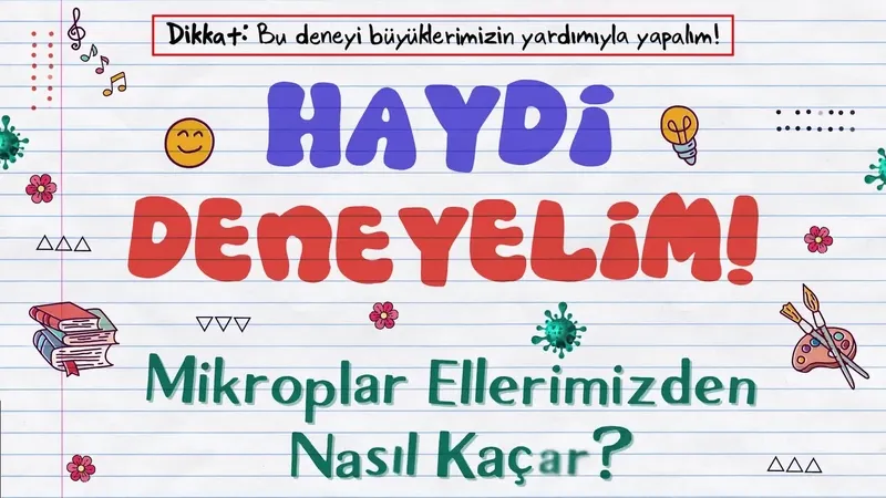 Mikroplar ellerimizden nasıl kaçar?