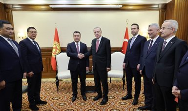 Erdoğan meets leaders of Turkic states in Kazakhstan's capital Astana