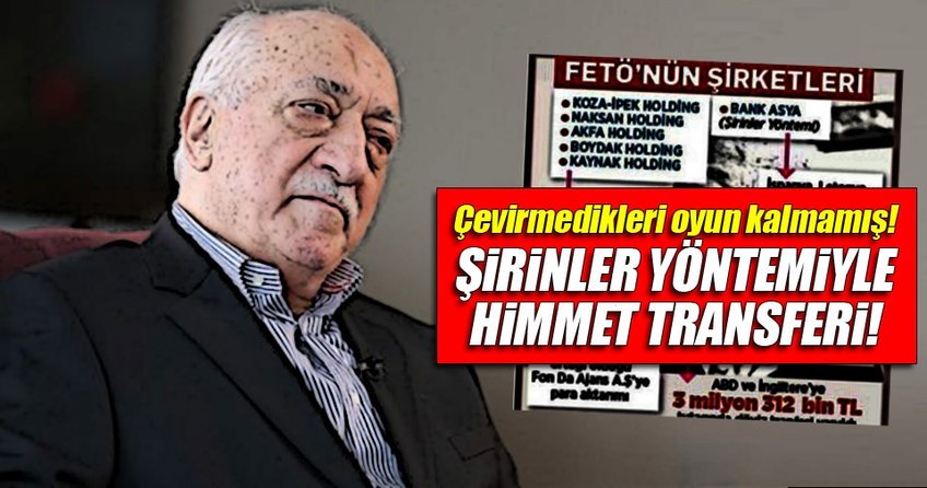 Şirinler yöntemiyle himmet transferi