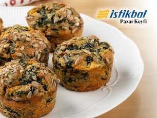 Ispanaklı Muffin