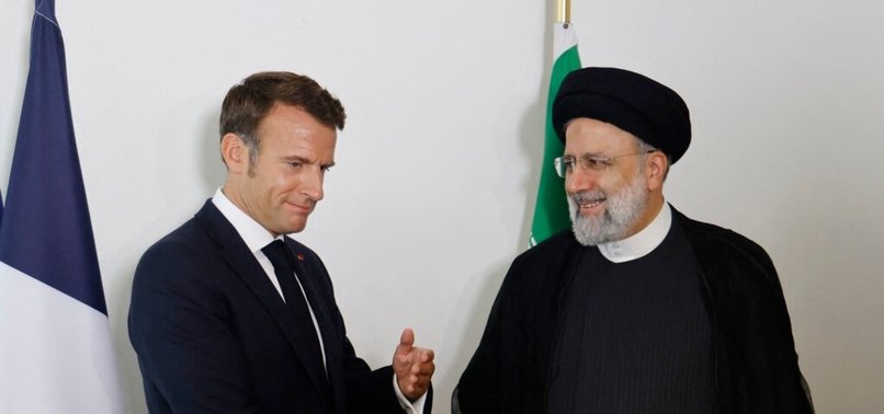 IRANIAN, FRENCH PRESIDENTS DISCUSS NUKE DEAL, UKRAINE WAR IN RARE PHONE CALL