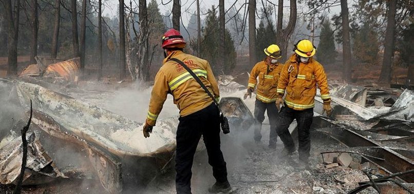 DEATH TOLL RISES TO 76 IN CALIFORNIA FIRE WITH WINDS AHEAD