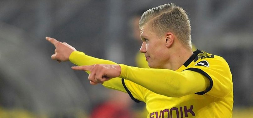 DORTMUND’S 19-YEAR-OLD HAALAND NAMED PLAYER OF MONTH
