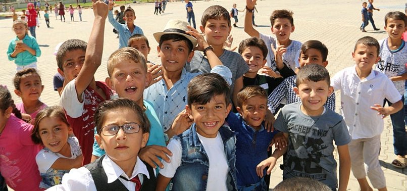 THOUSANDS OF SYRIAN CHILDREN RETURN TO SCHOOL IN TURKEY
