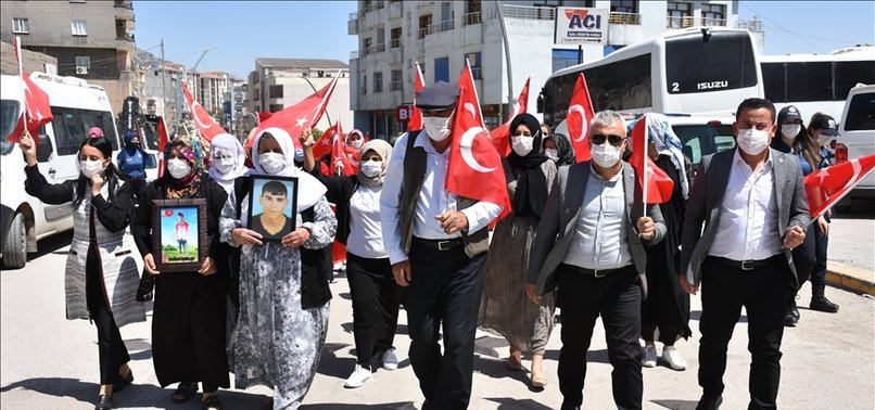 PROTESTS AGAINST PKK TERROR GROUP CONTINUE IN EASTERN TURKEY