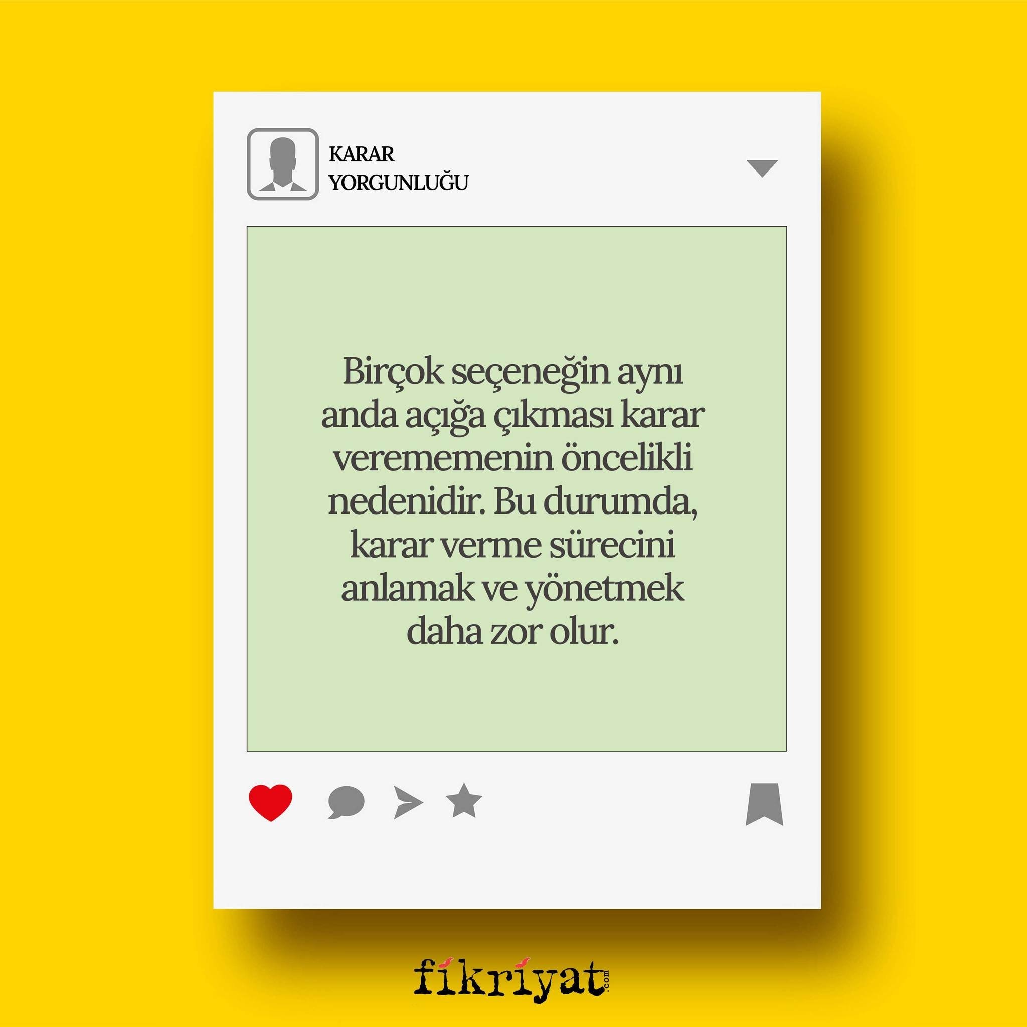 Karar vermek neden zordur?