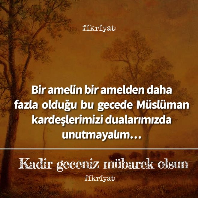 Dualı Kadir Gecesi mesajları ve sözleri