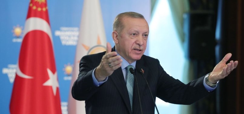 ERDOĞAN SAYS TURKEY FOILED FINANCIAL MANIPULATION PLOTS BY USING CENTRAL BANK RESERVES