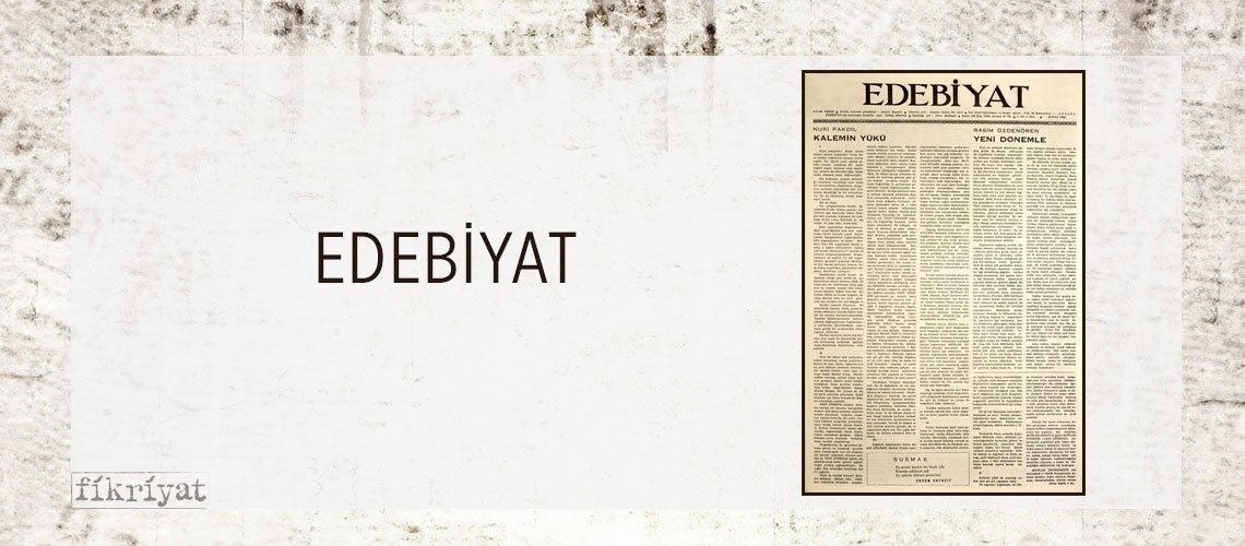 EDEBİYAT