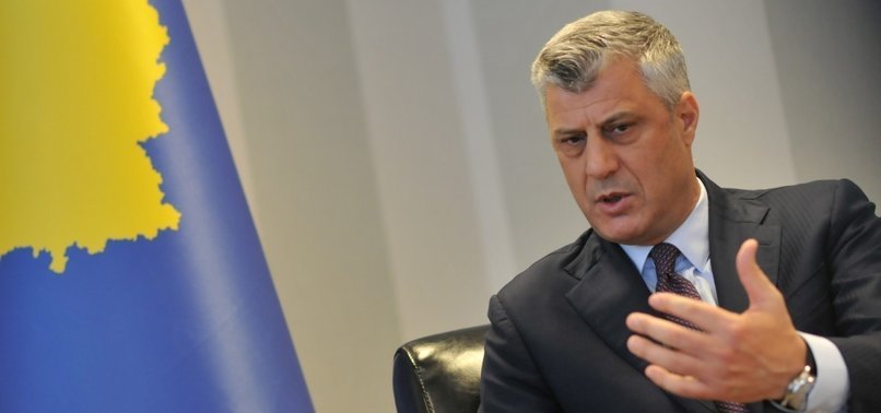 KOSOVO PRESIDENT HAILS RELATIONS WITH TURKEY