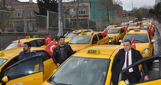 İstanbul’daki terör saldırısına taksicilerden tepki