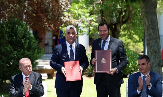 Turkish, Spanish trade ministers discuss trade cooperation in Madrid