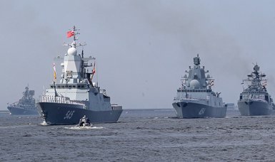 Russian warships enter the Red Sea, navy says