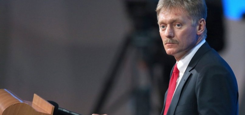 KREMLIN SAYS RUSSIA CANNOT DE-ESCALATE DUE TO UKRAINIAN TROOP PRESENCE NEARBY