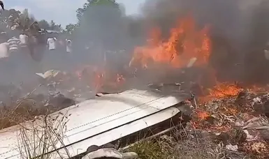 17 killed in DR Congo plane crash