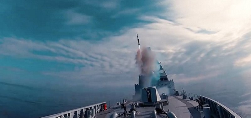 Türkiye's homegrown vertical launch system fires missiles off naval frigate
