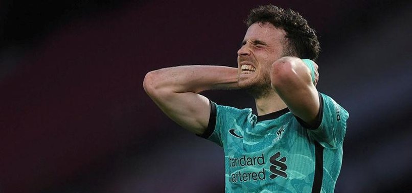 LIVERPOOLS JOTA OUT OF FINAL THREE GAMES OF THE SEASON