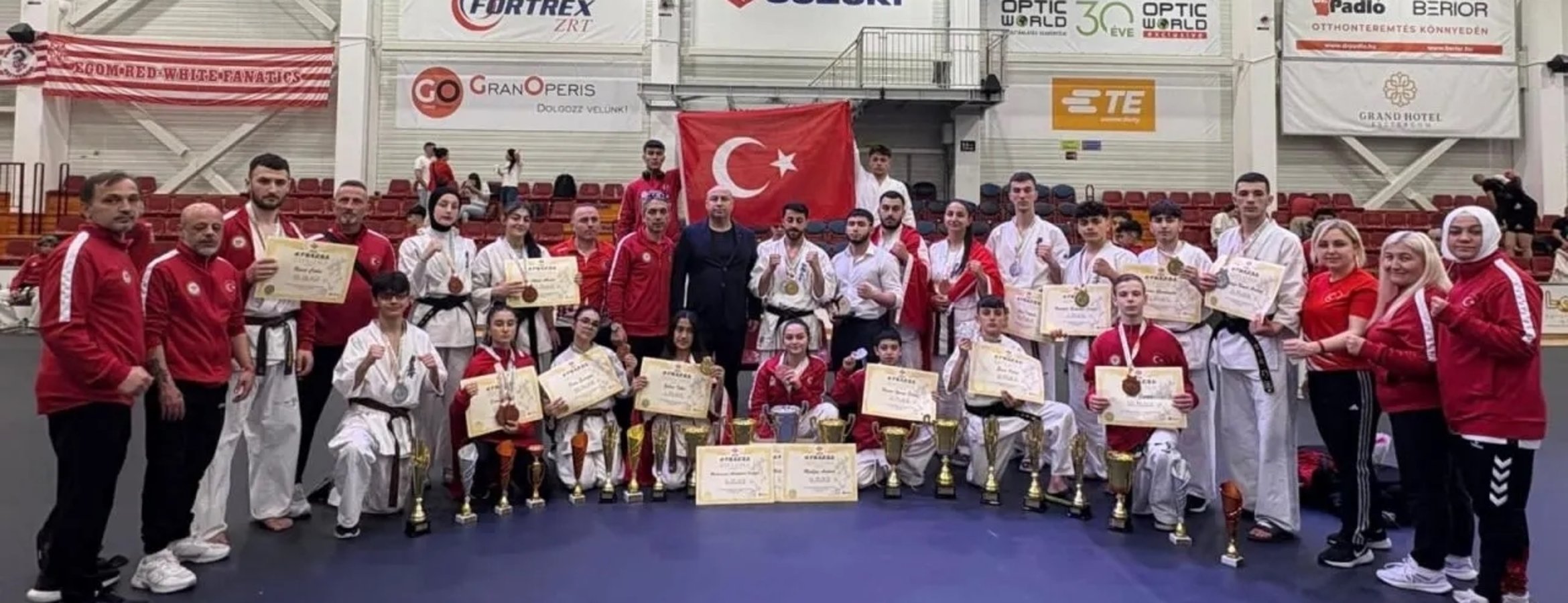Milli wushuculardan 8. Budokaido Avrupa Şampiyonası’nda 4’ü altın 20 madalya