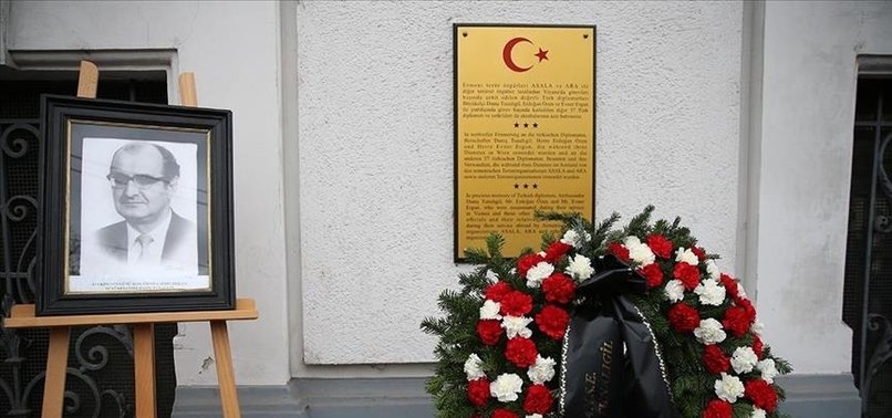 TÜRKIYE COMMEMORATES AMBASSADOR KILLED BY ARMENIAN TERRORISTS IN VIENNA